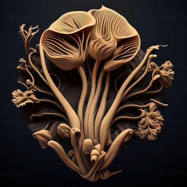 3D модель Gymnopholus botanicus (STL)